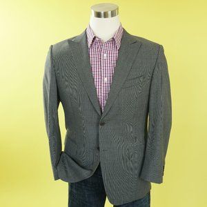 Canali Mens Two Button Blazer Sport Coat 40 US 50